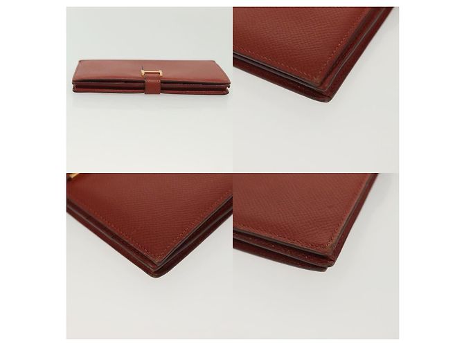 Cartera Hermès Birkin de piel marrón Castaño - vista 4