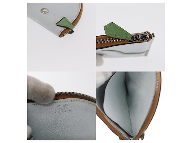 Monedero Paddock de Hermès Azul - vista 4