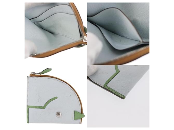 Monedero Paddock de Hermès Azul - vista 5