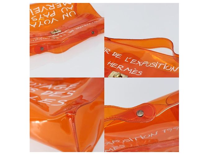 Borsa Kelly Hermès Arancione - vista 4