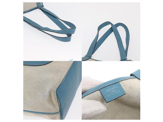 Borsa Tote Birkin di Hermès Grigio - vista 4