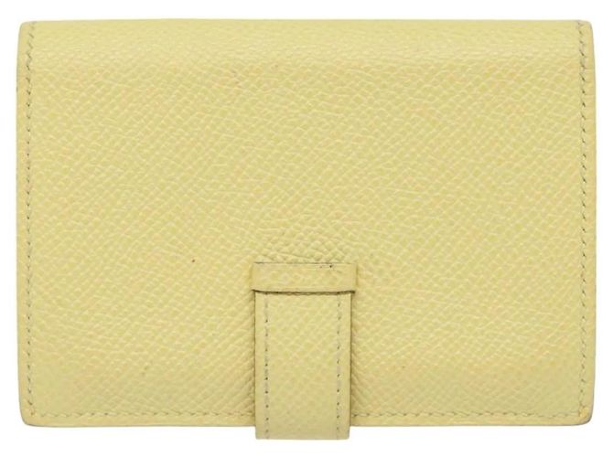 Tarjetero Baan Hermès Amarillo - vista 2