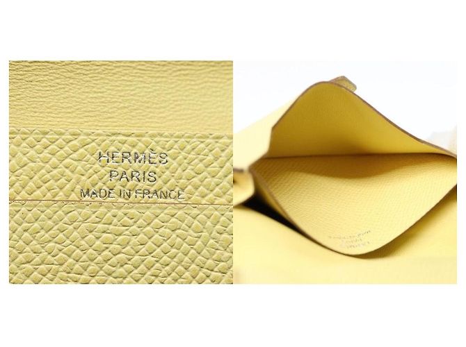 Tarjetero Baan Hermès Amarillo - vista 7