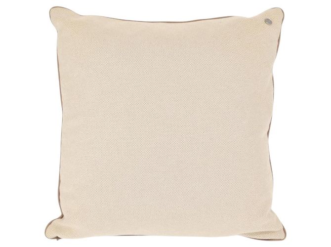 Cuscino in tela beige Hermès - vista 2