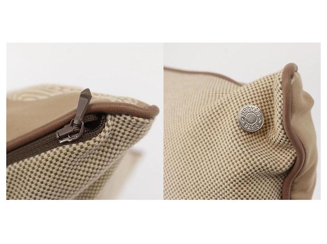 Cojín Hermès de algodón beige - vista 5