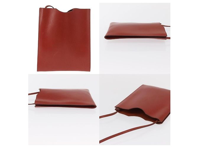Borsa a Spalla Onimetu di Hermès Marrone - vista 3