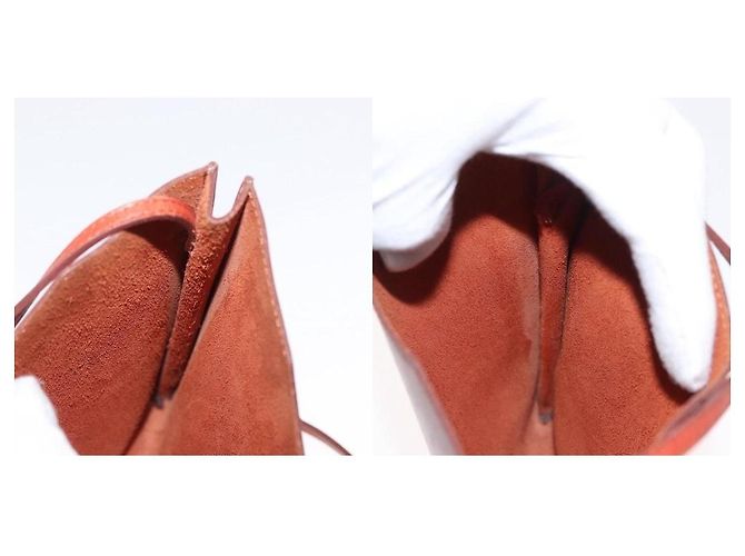 Borsa a Spalla Onimetu di Hermès Marrone - vista 6