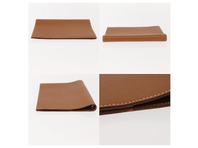 Cubierta de planificador diario GM Epsom de Hermès Castaño - vista 3