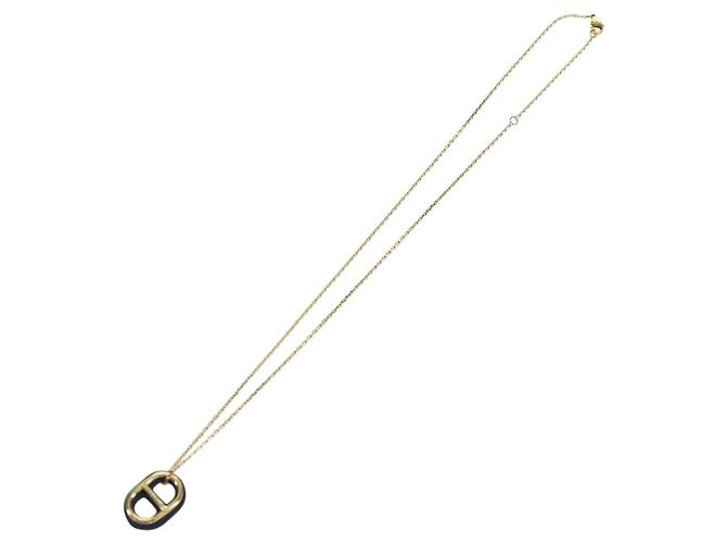 Collana Chaine D'ancre Au Maiyon di Hermès D'oro - vista 2