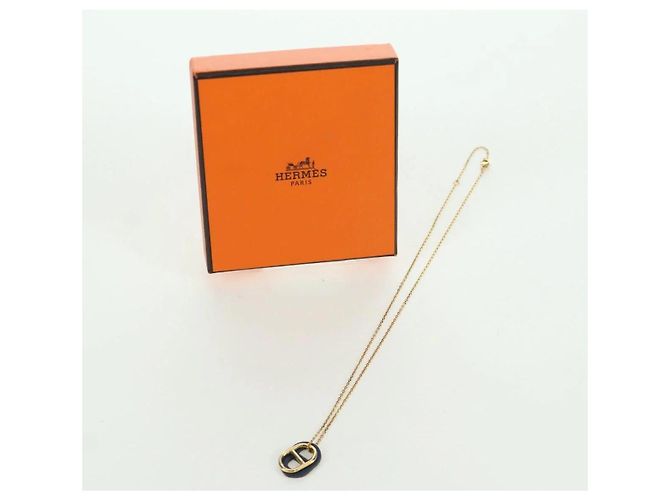 Collana Chaine D'ancre Au Maiyon di Hermès D'oro - vista 6