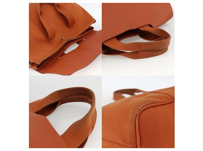 Borsa Hermès Valparaiso MM Arancione - vista 4