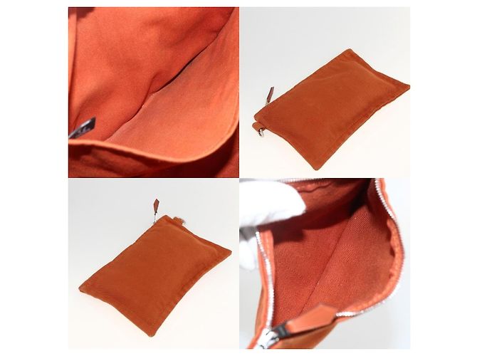 Borsa Hermès Valparaiso MM Arancione - vista 7