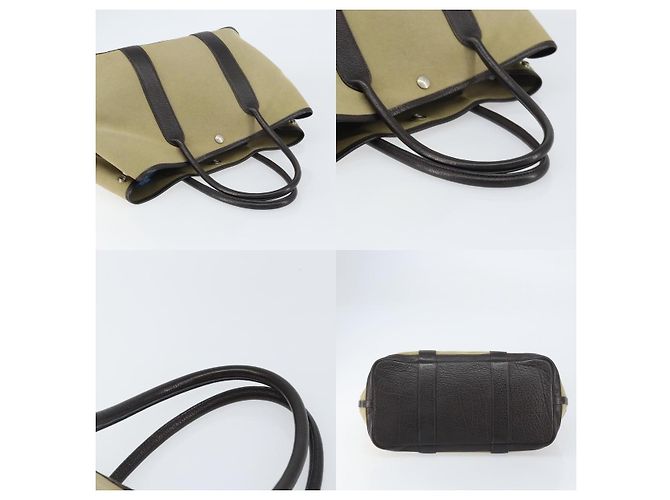 Borsa Tote Garden Party MM Ash Tower di Hermès Beige - vista 4