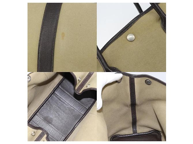 Borsa Tote Garden Party MM Ash Tower di Hermès Beige - vista 6