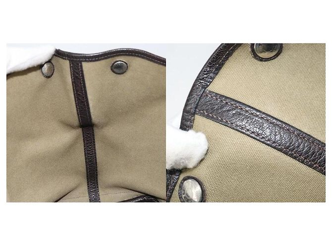 Borsa Tote Garden Party MM Ash Tower di Hermès Beige - vista 7