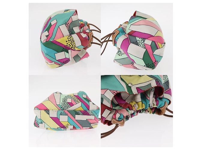 Pochette Hermès Foolby 20 Multicolore - vista 3