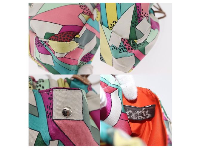 Pochette Hermès Foolby 20 Multicolore - vista 6