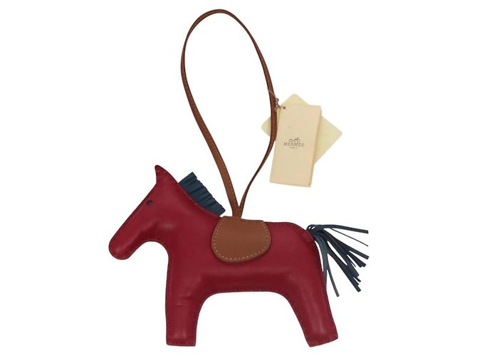Rodeo MM Taschenanhänger von Hermès Rot - Ansicht 2