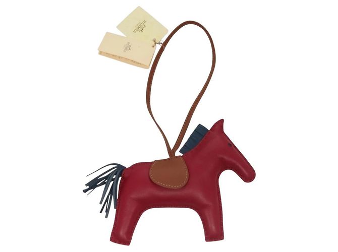 Rodeo MM Taschenanhänger von Hermès Rot - Ansicht 3