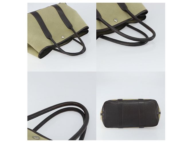 Bolsa Tote Garden Party MM da Hermès Bege - vista 4