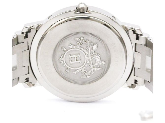 Hermès Relógio de pulso em aço inoxidável com quartzo Hermes Clipper - vista 6