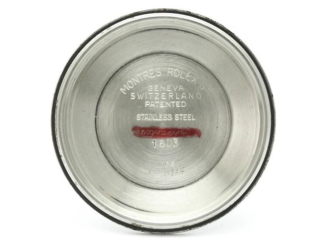 Reloj automático de acero inoxidable Rolex Datejust 1603 - vista 10