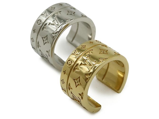 Orecchino a clip Nanogram di Louis Vuitton Argento D'oro - vista 2