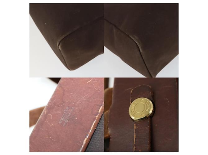 Borsa Hermès Herbag Cabas MM D'oro - vista 6
