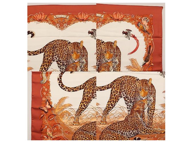 Hermès Carré 90 Schal Orange - Ansicht 3