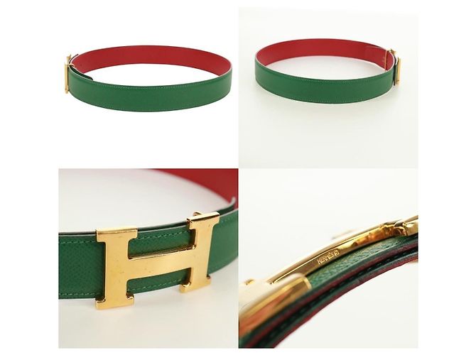 Cintura Constance H di Hermès Verde - vista 3