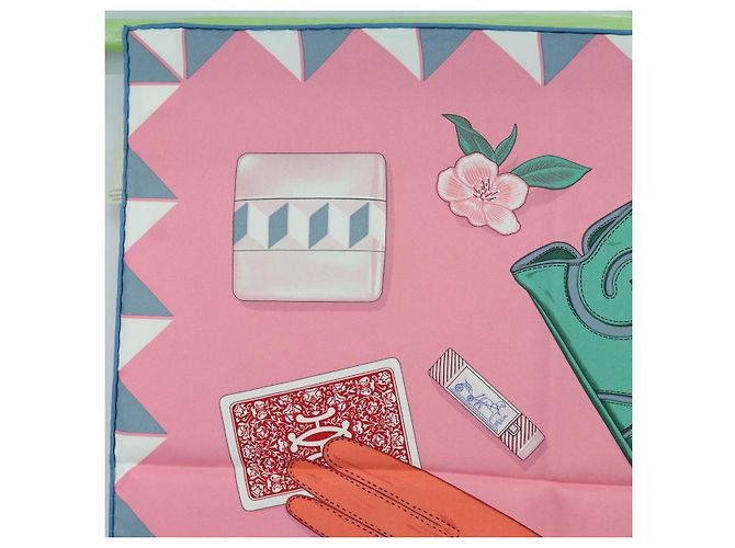 Hermès Carré 90 Schal Pink - Ansicht 2