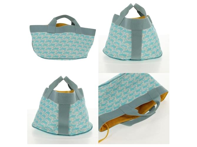 Hermès Borsa Hermes Animo Pixel GM Blu - vista 3