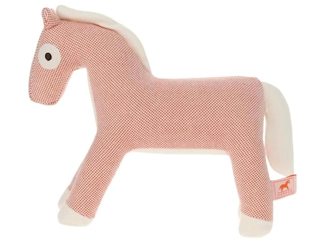 Hermès Cheval Honoré Plüschhund Orange - Ansicht 2