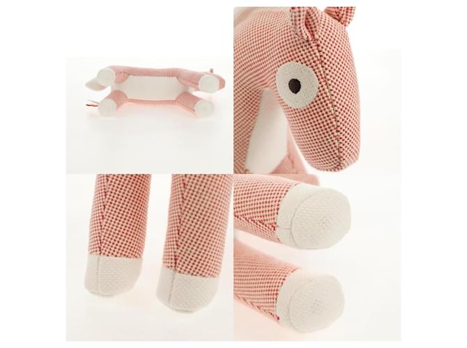 Hermès Cheval Honoré Plüschhund Orange - Ansicht 4
