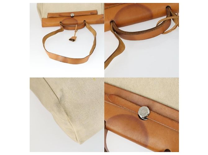Borsa Her Bag MM di Hermès Beige - vista 4