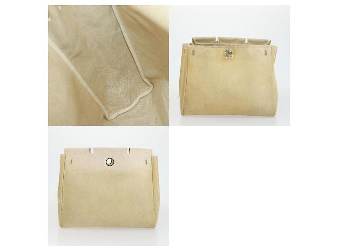 Borsa Her Bag MM di Hermès Beige - vista 8