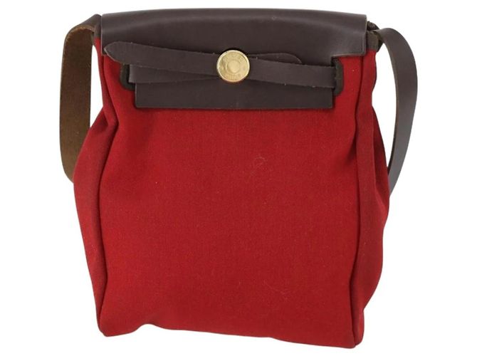 Borsa a Spalla Birkin di Hermès Rosso - vista 2