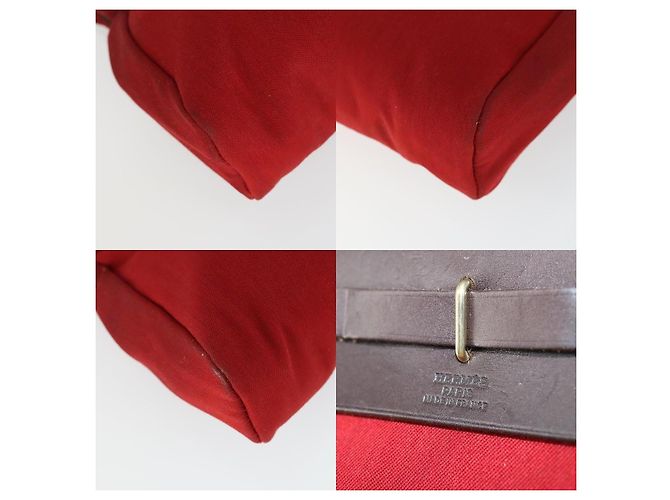 Borsa a Spalla Birkin di Hermès Rosso - vista 5