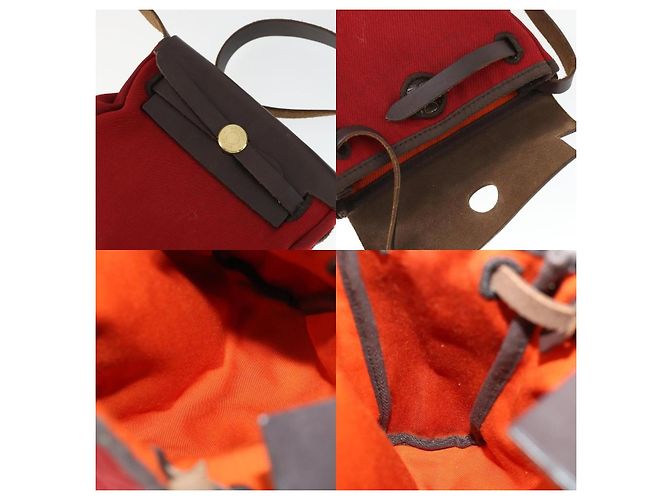 Borsa a Spalla Birkin di Hermès Rosso - vista 6