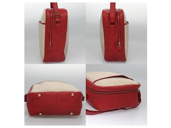 Borsa a mano Victoria Square di Hermès Beige - vista 3
