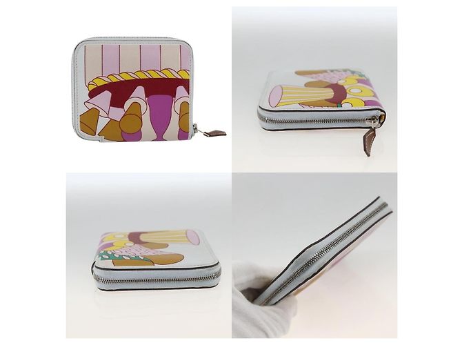 Billetera de seda Azap Compact de Hermès Multicolor - vista 3