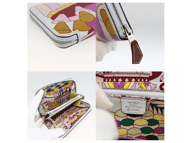 Billetera de seda Azap Compact de Hermès Multicolor - vista 5