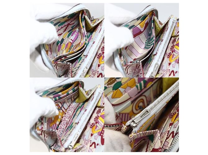 Billetera de seda Azap Compact de Hermès Multicolor - vista 6