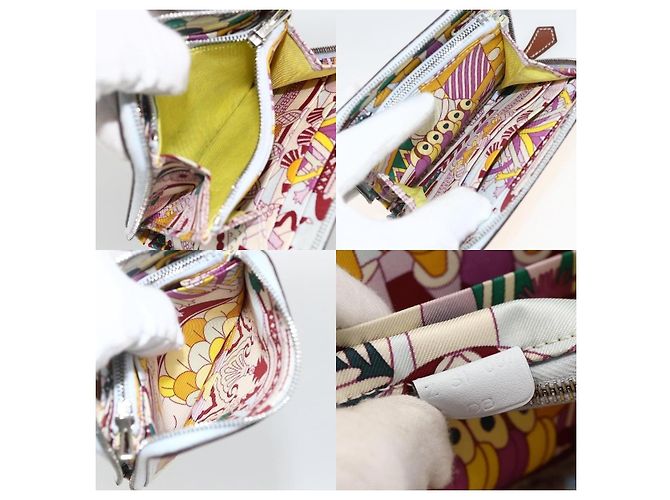 Billetera de seda Azap Compact de Hermès Multicolor - vista 7
