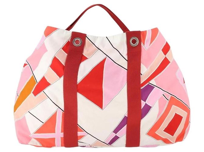 Hermès Birkin Strandtasche Rot - Ansicht 2