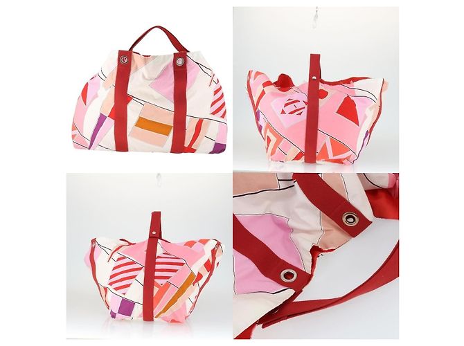Hermès Birkin Strandtasche Rot - Ansicht 3
