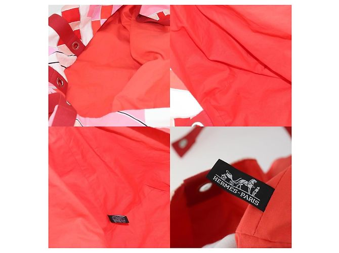 Hermès Birkin Strandtasche Rot - Ansicht 6