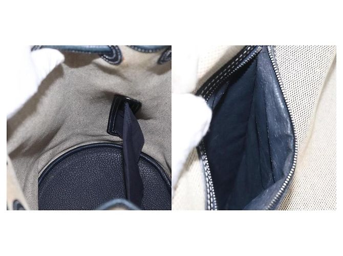 Borsa a Spalla Marine Receive di Hermès Blu - vista 7