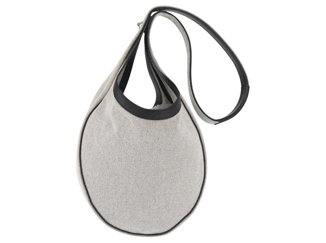 Borsa a Spalla Luco MM di Hermès Grigio - vista 2