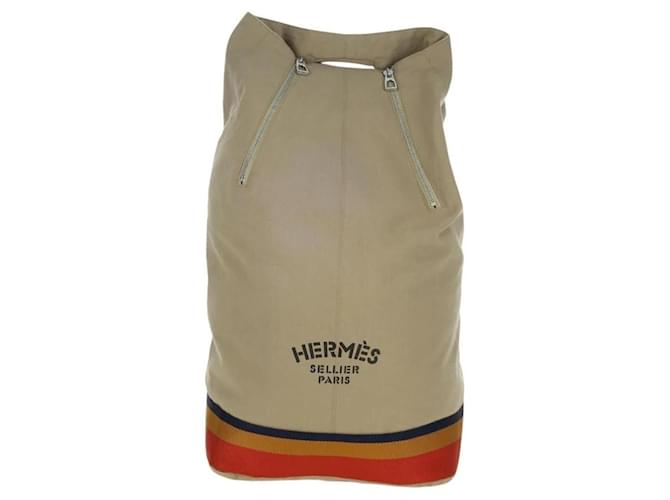 Borsa a Spalla Cavalier Hermès Beige - vista 2